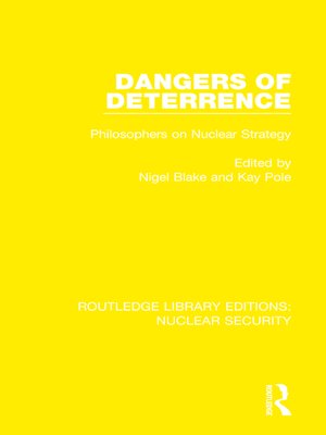 cover image of Dangers of Deterrence